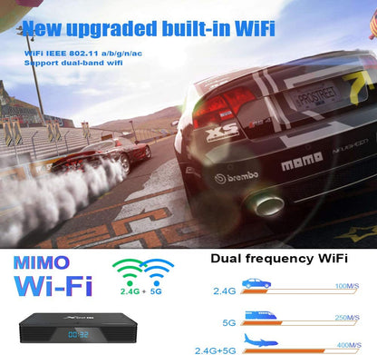 Android 9.0 TV Box X96H H603 Quad-Core 64-bit, Bluetooth 4.1 +HS, high-performance multi-core GPU Mali T720 by puersit