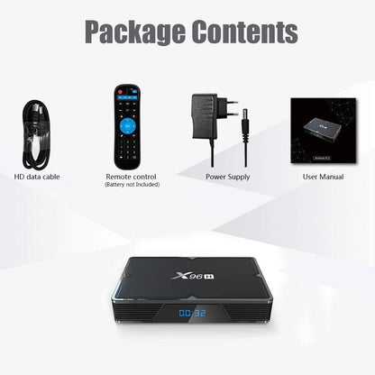 Android 9.0 TV Box X96H H603 Quad-Core 64-bit, Bluetooth 4.1 +HS, high-performance multi-core GPU Mali T720 by puersit