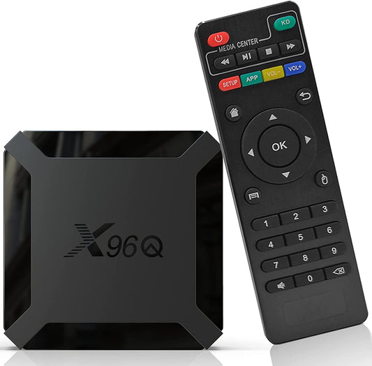 X96 Mini UP to X96Q 2GB 16GB Streaming Media Player Android 10.0/4K TV Box with Quad-Core chipset , 64 Bits WiFi,4K HD,H.265 by puersit